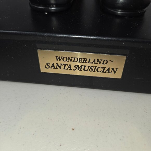 Vintage Christmas Fantasy Wonderland Santa Musician Plays 8 Holiday Melodies - Picture 10 of 15